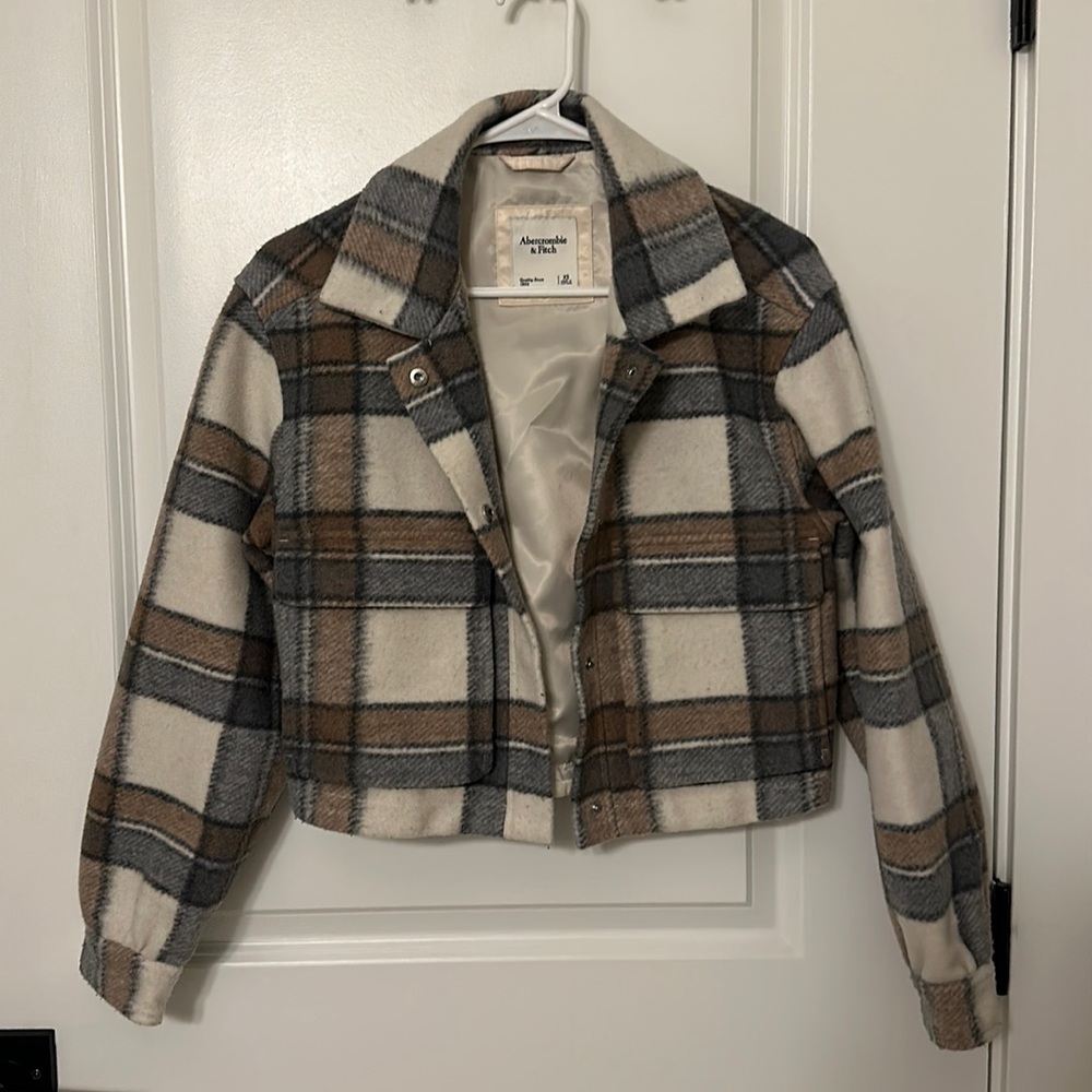 Abercrombie Cropped Shacket